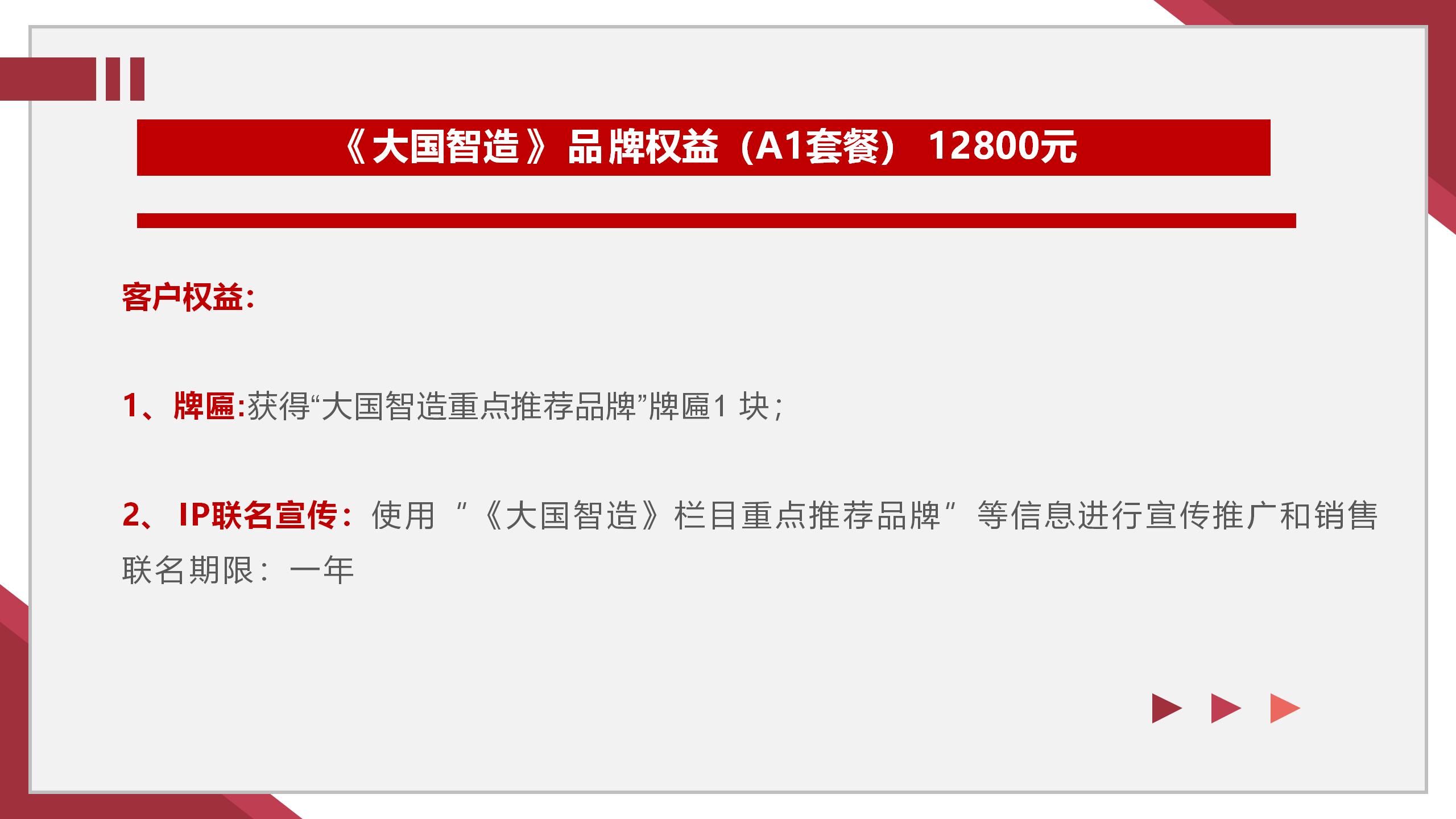 《大国智造》重点推荐品牌