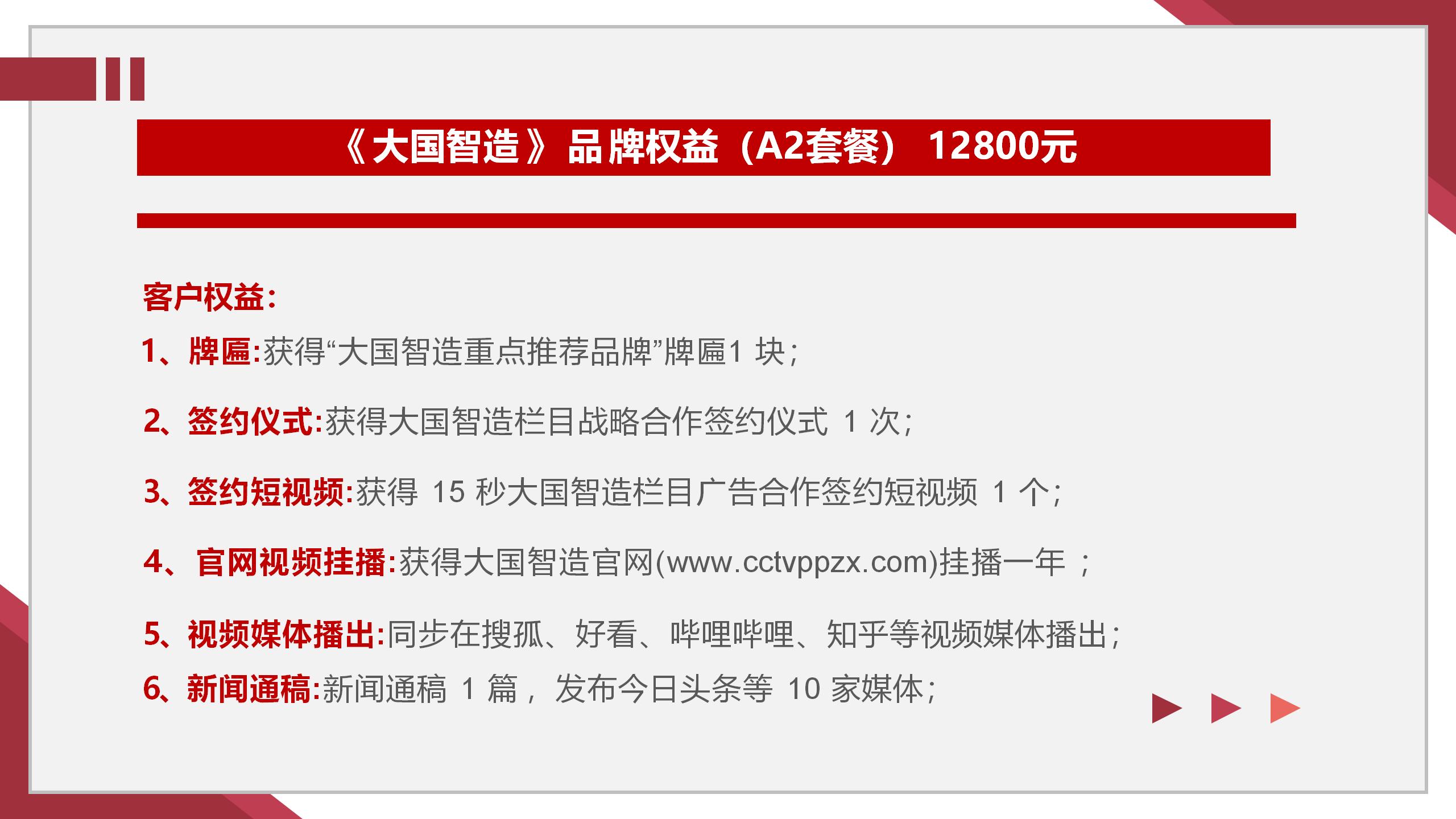 《大国智造》重点推荐品牌